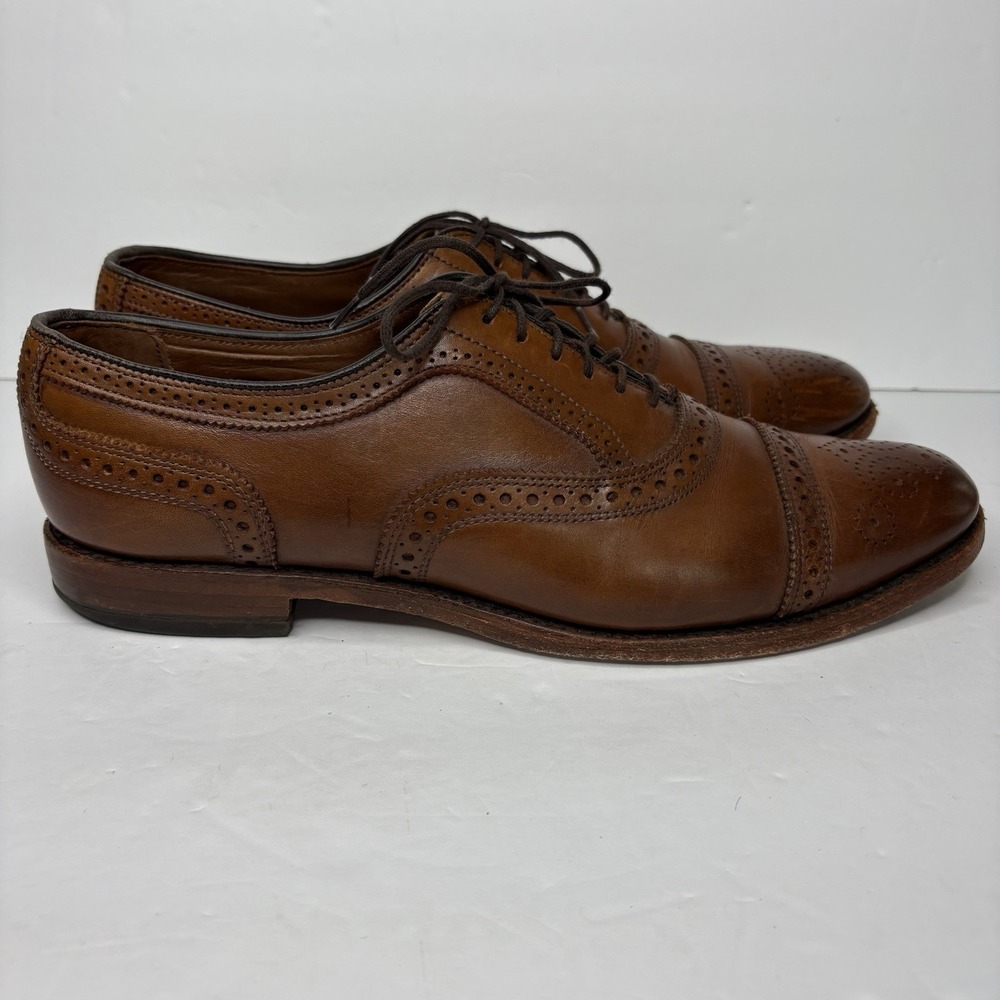 Allen Edmonds Tan Leather Derbys